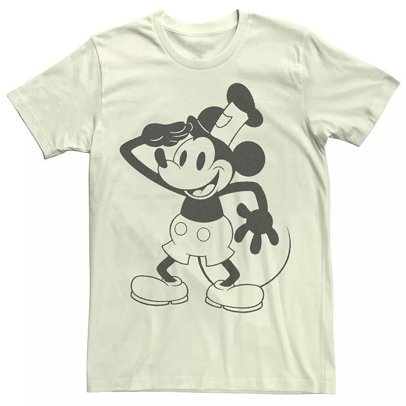 Disney 100 Captain Mickey Mouse Cartoon Mens Tee Product Image