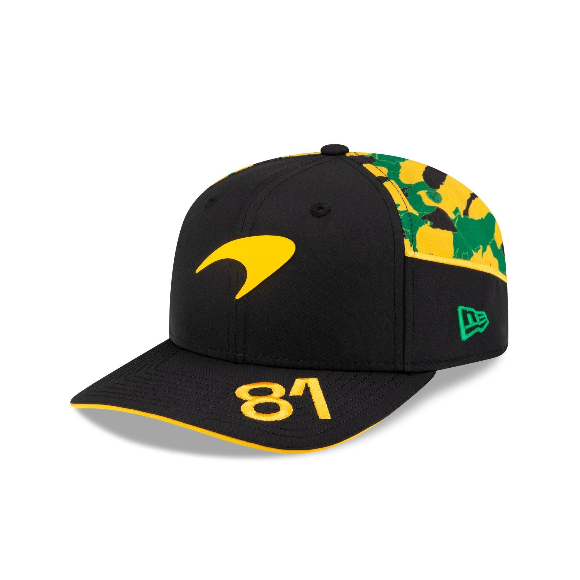 2024 McLaren Formula 1 Team Oscar Piastri Black 9FIFTY Original Fit Snapback Hat Male Product Image