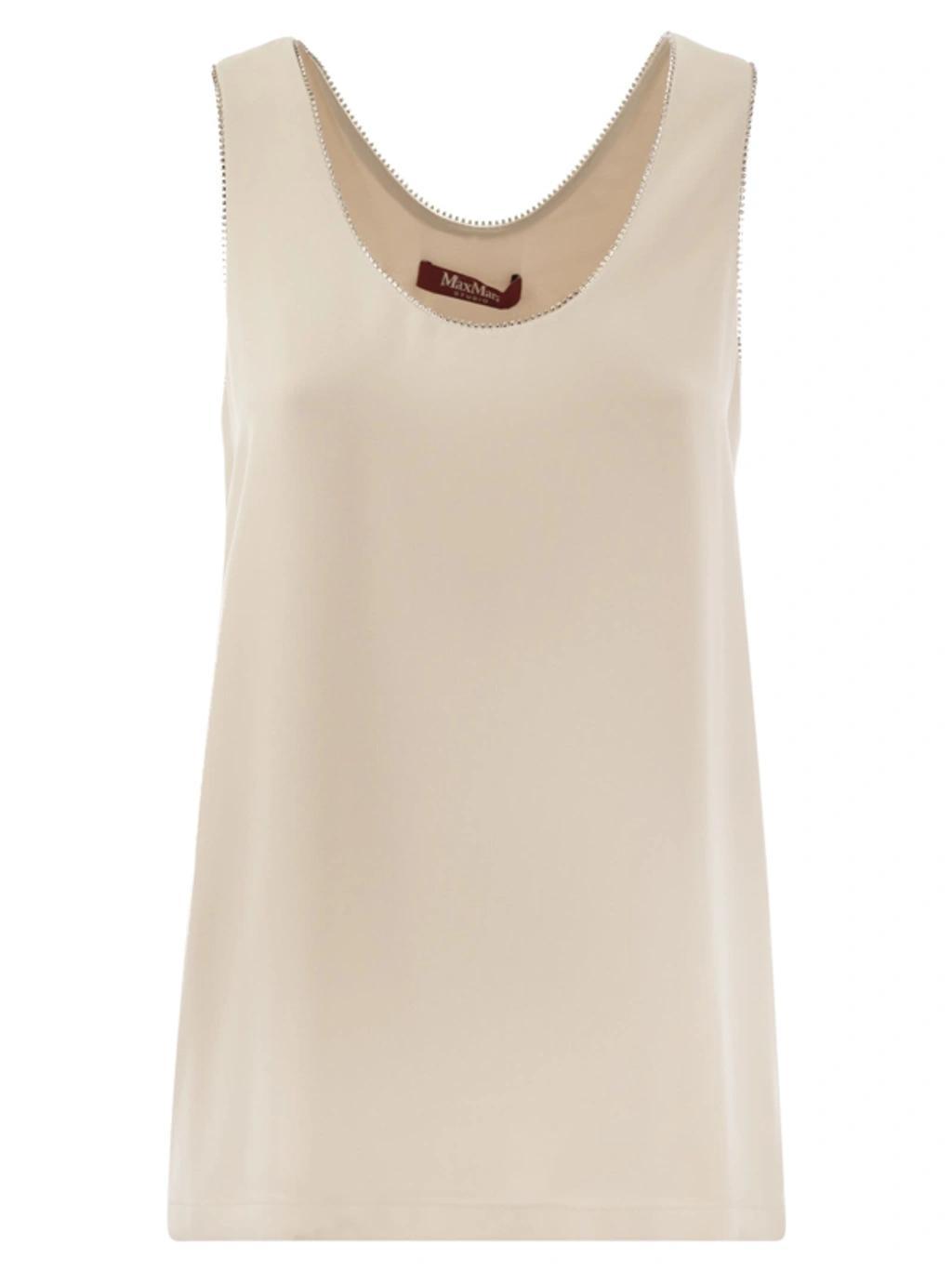 Studio Nemi Tank Top In Beige Product Image