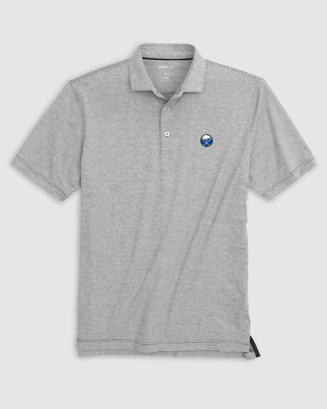 WM Phoenix Open Lyndonn Striped Jersey Performance Polo Product Image