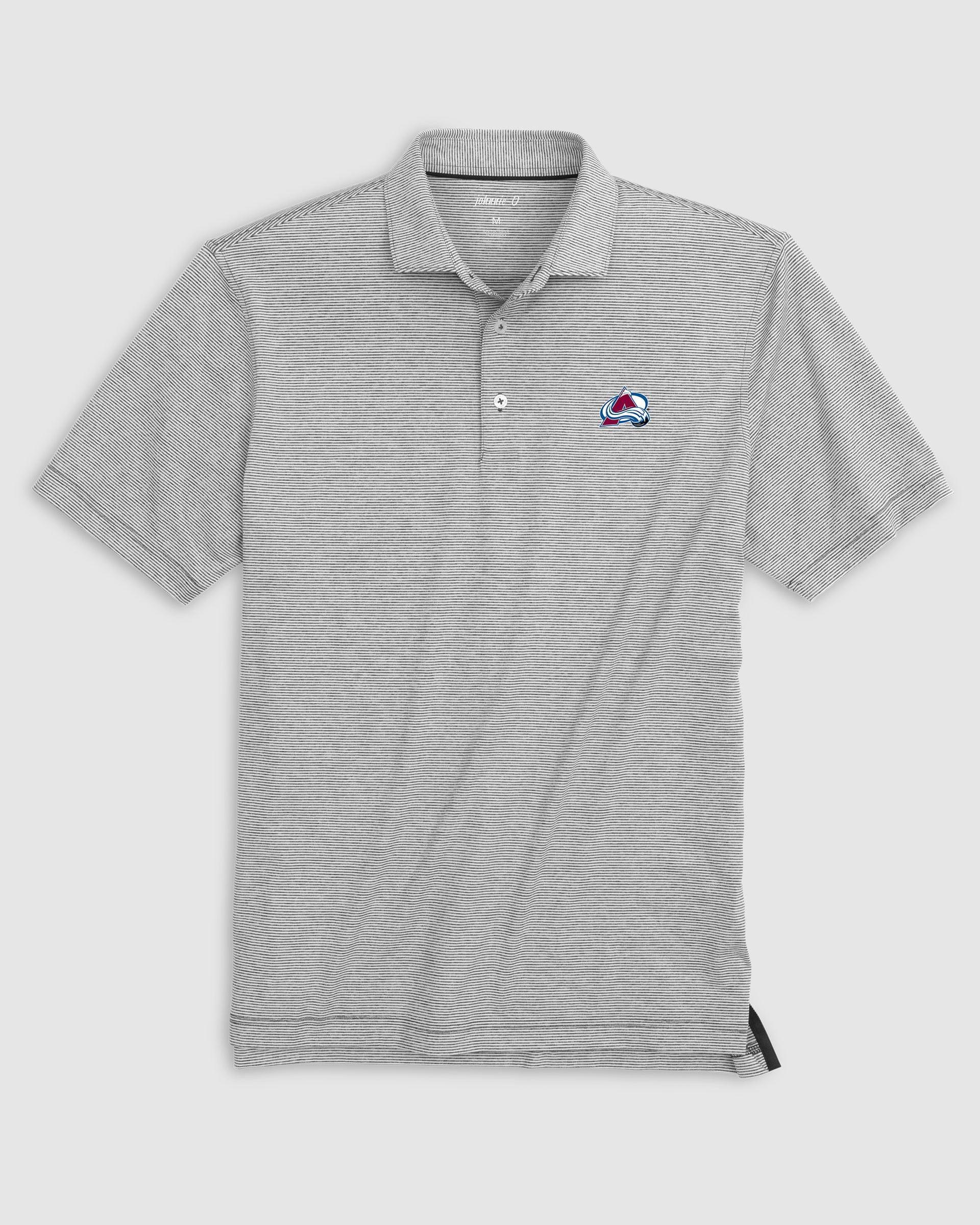 Tampa Bay Rays Lyndonn Striped Jersey Performance Polo - Cooperstown Logo Product Image