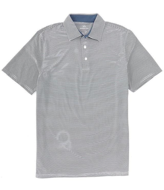 Southern Tide Performance Stretch Brrr°-eeze Meadowbrook Stripe Short Sleeve Polo Shirt Product Image