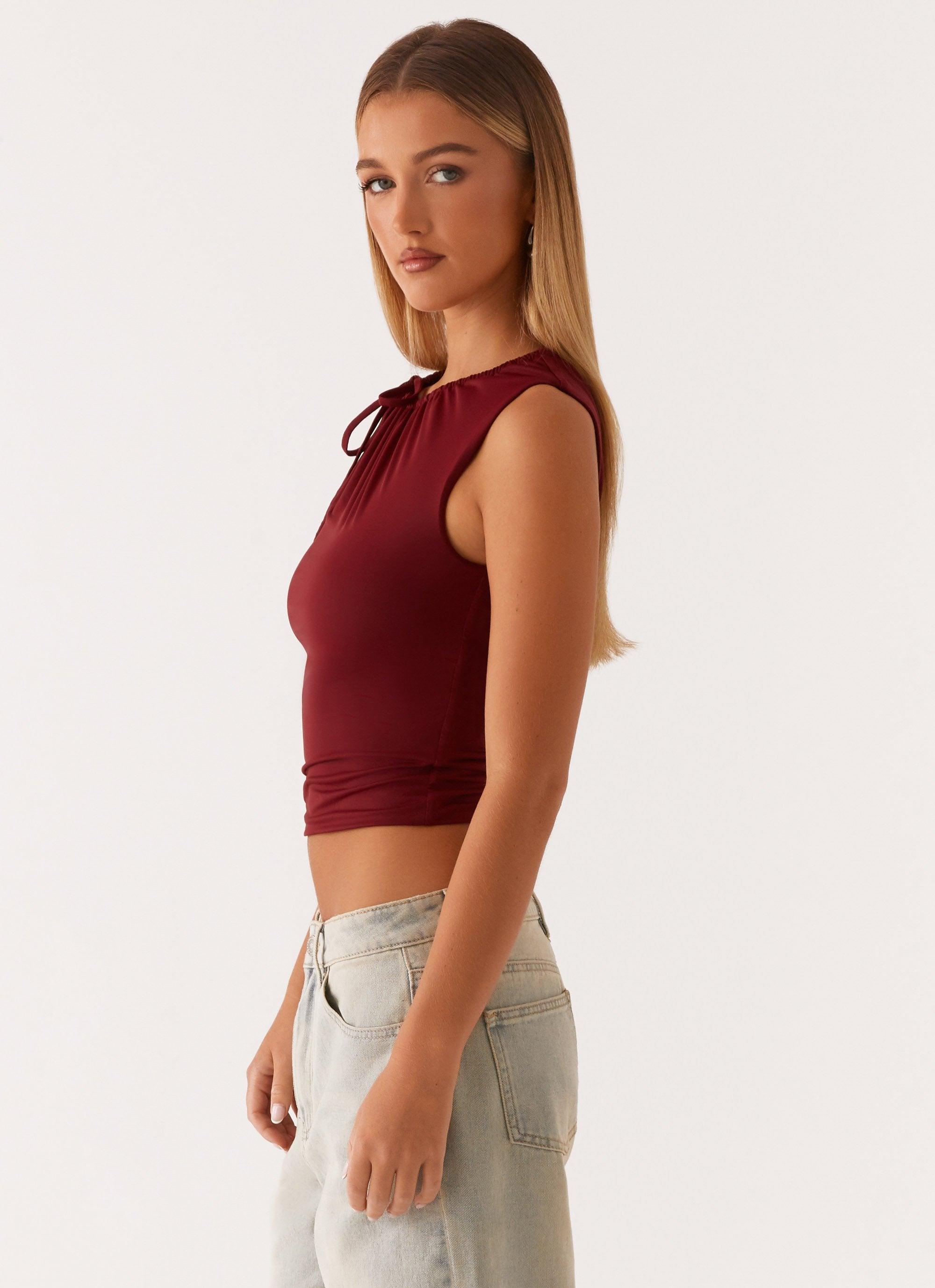 Darlee Tank Top - Mulberry Product Image