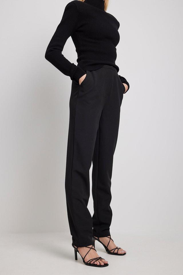 Mid Waist Suit Pants Product Image