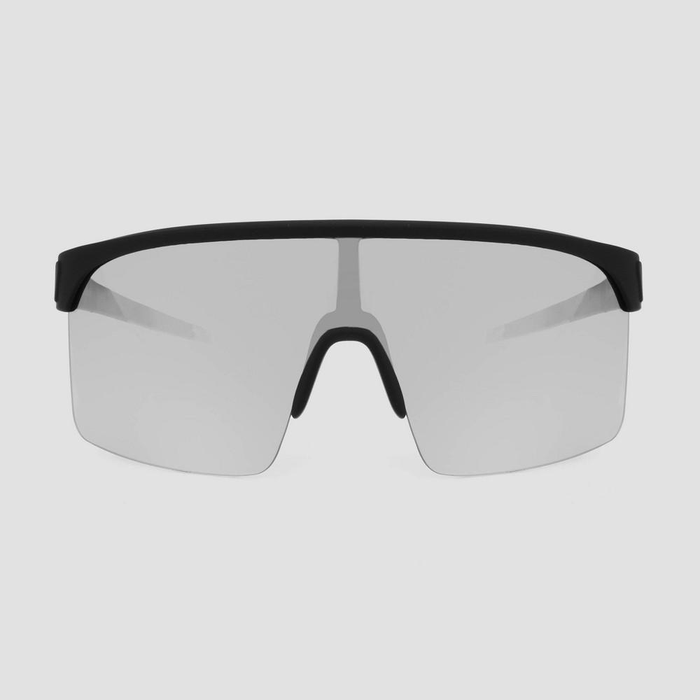 Mens Matte Shield Sunglasses with Smoke Lenses - All In Motion Product Image