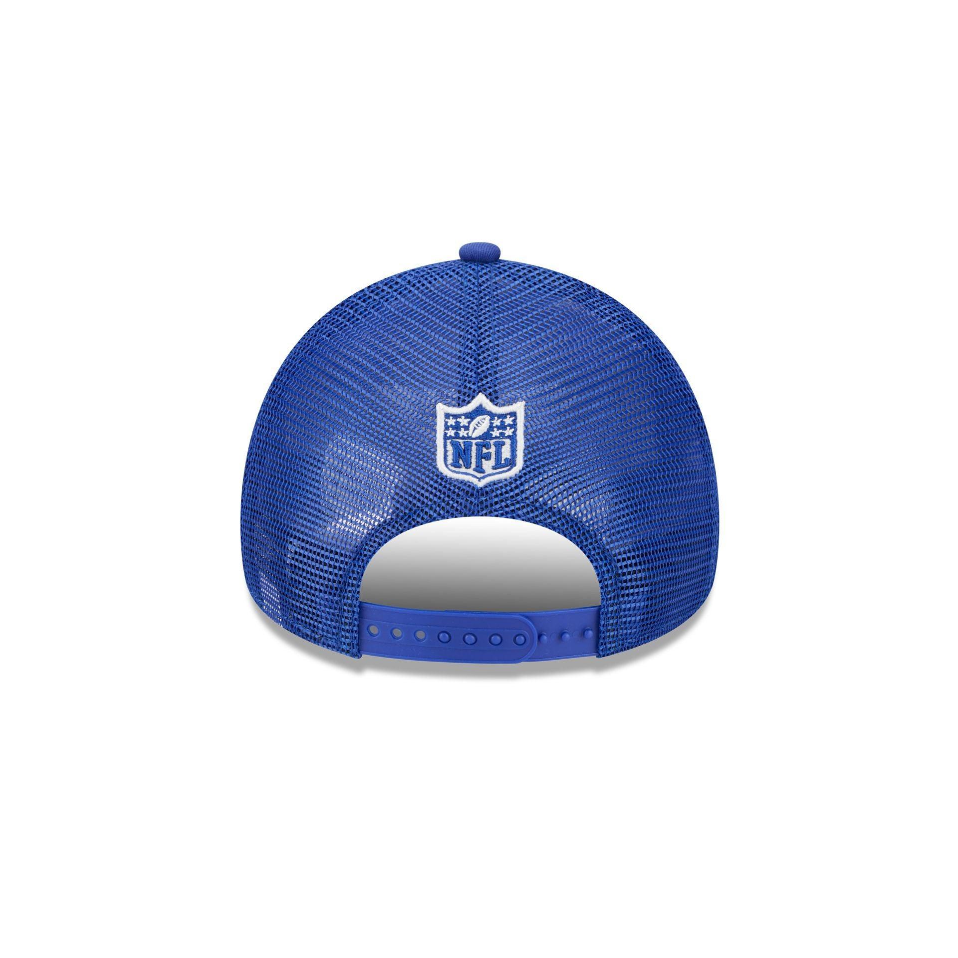 Los Angeles Rams 2024 Historic Sideline 9FORTY A-Frame Snapback Hat Male Product Image