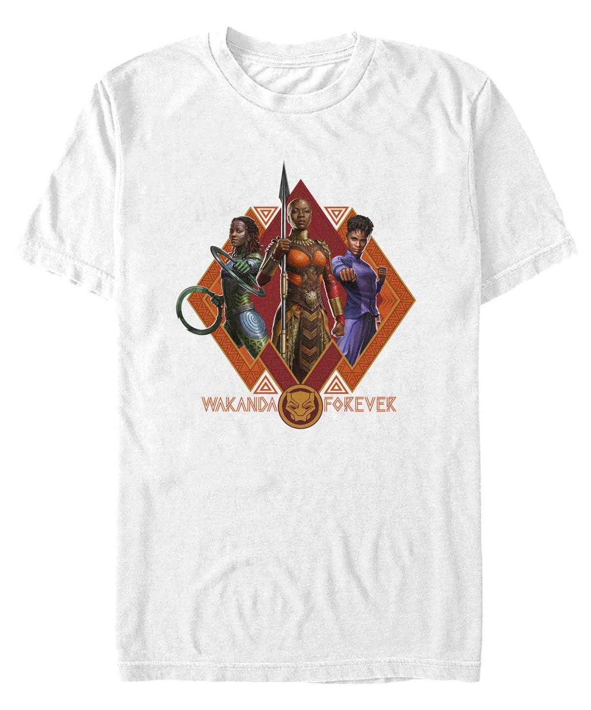 Fifth Sun Mens Wakanda Forever Trio Short Sleeve T-shirt Product Image