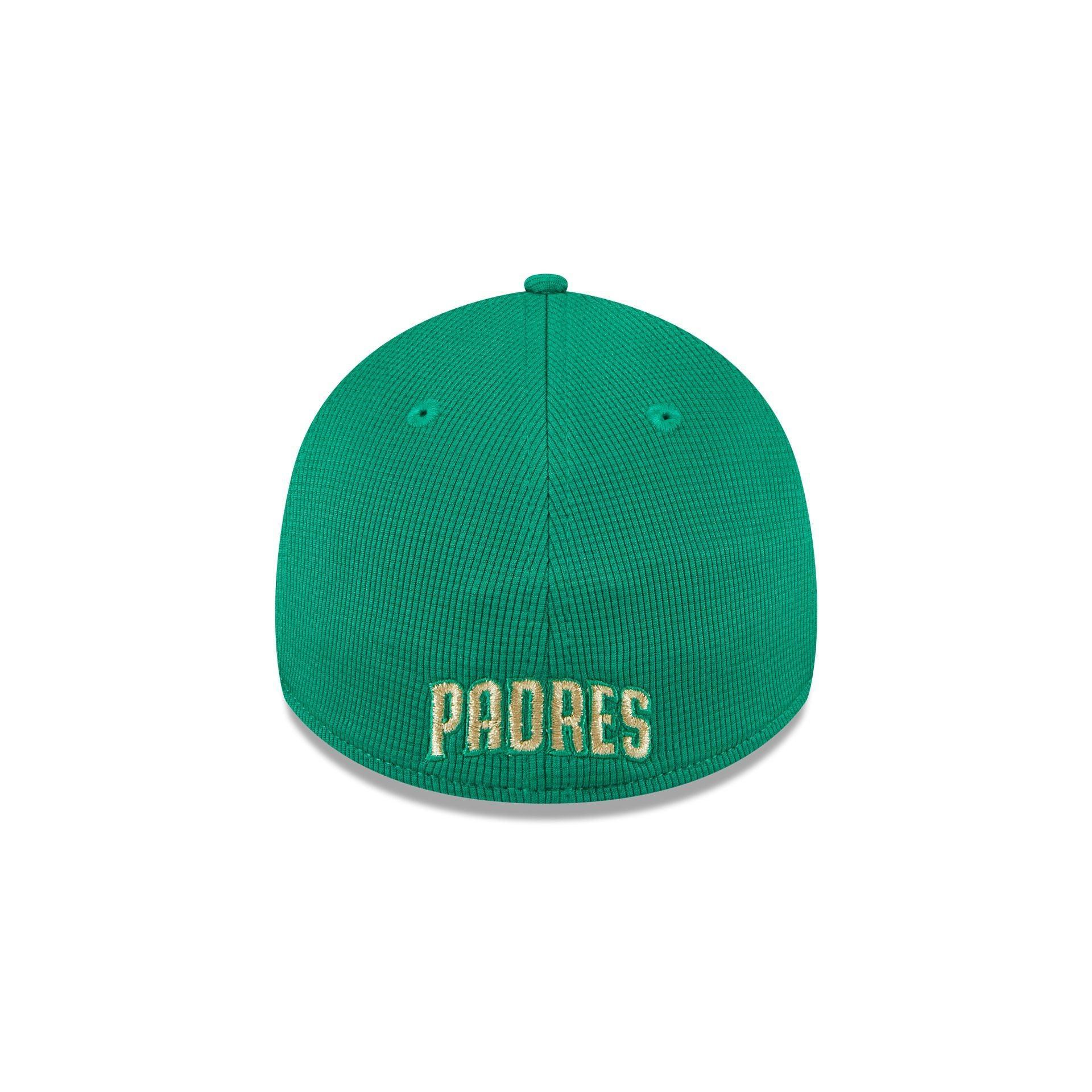 San Diego Padres St. Patrick's Day 2024 39THIRTY Stretch Fit Hat Male Product Image