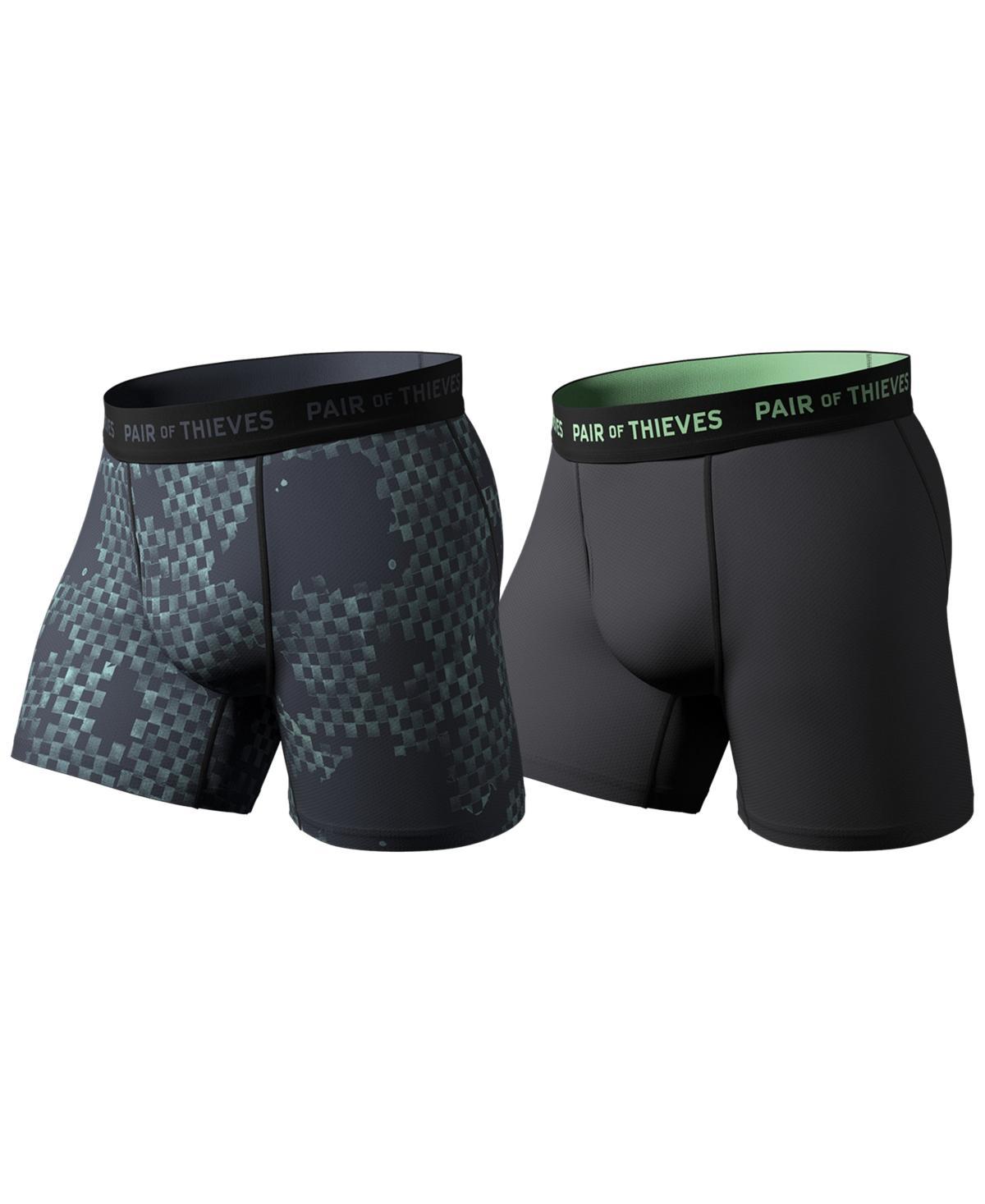 Pair of Thieves Mens SuperFit Breathable Mesh Boxer Brief 2 Pack Product Image