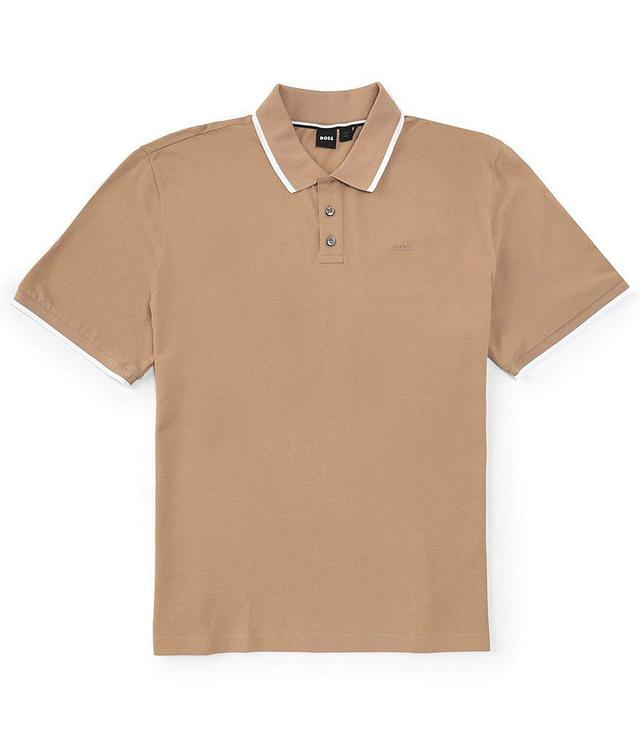 Hugo Boss Big & Tall Parlay 190 Short Sleeve Polo Shirt Product Image