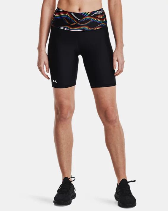 Women's HeatGear® Pride Bike Shorts Product Image