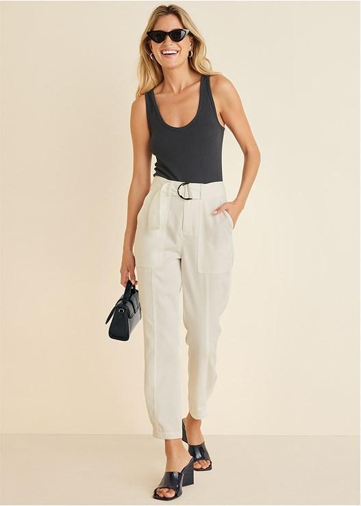 Relaxed Twill Straight Pant product image