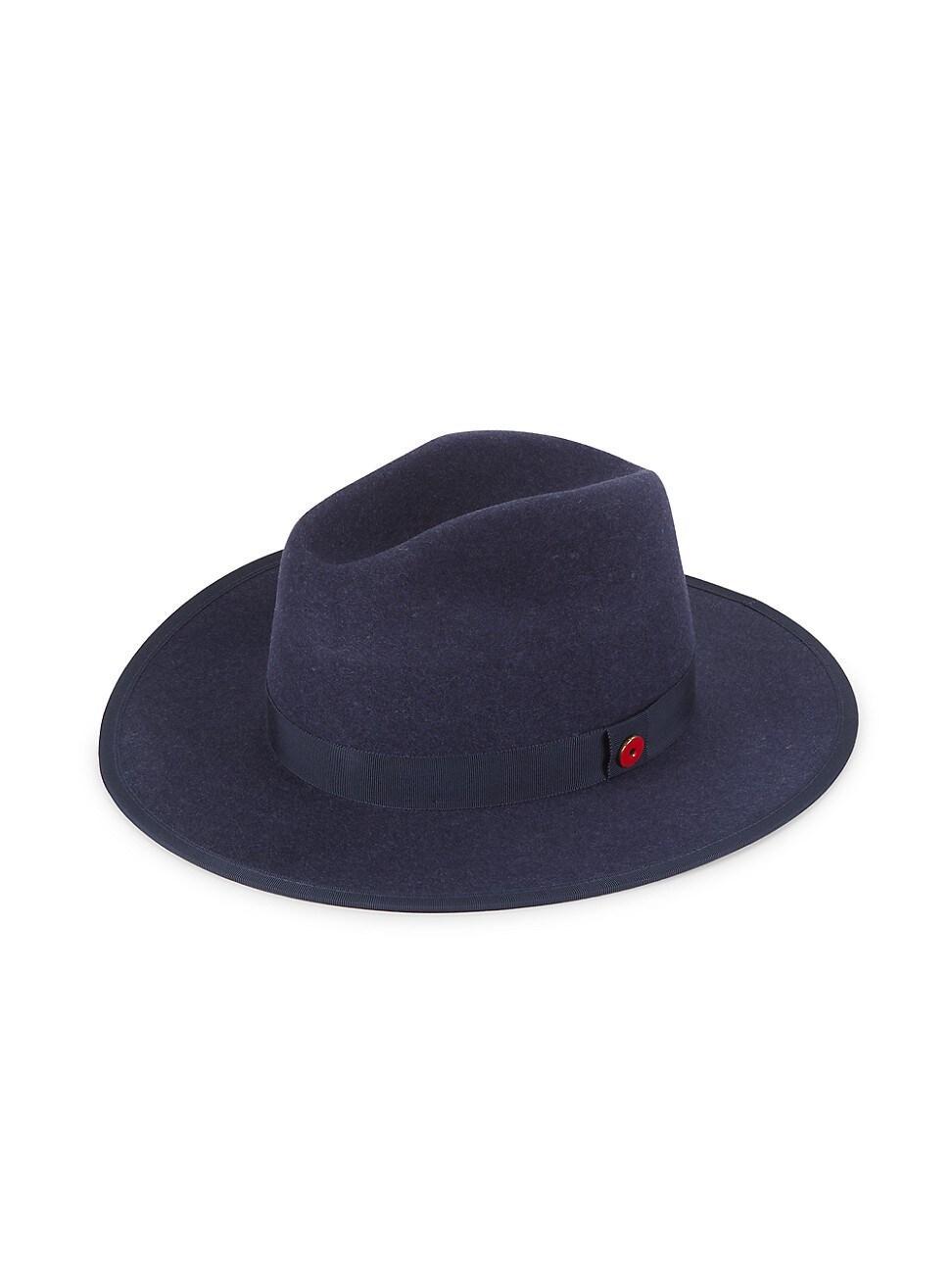 Mens Queen Wool Fedora Hat Product Image