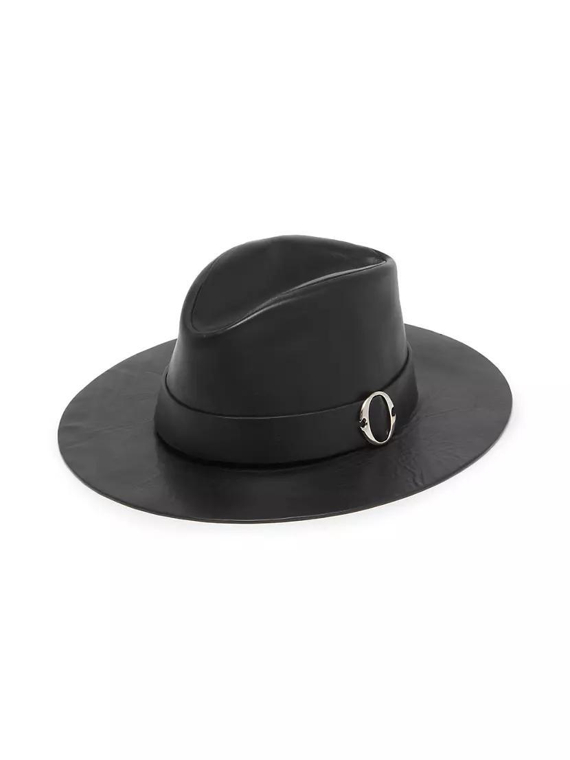 Poem Leather Fedora Product Image