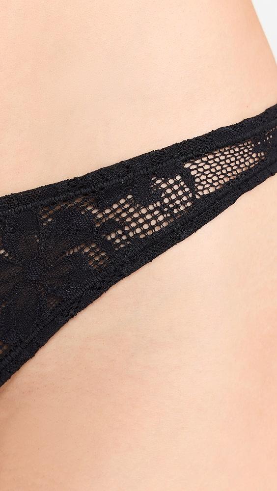 Fleur du Mal Le Stretch Lace Cheeky Panties | Shopbop Product Image