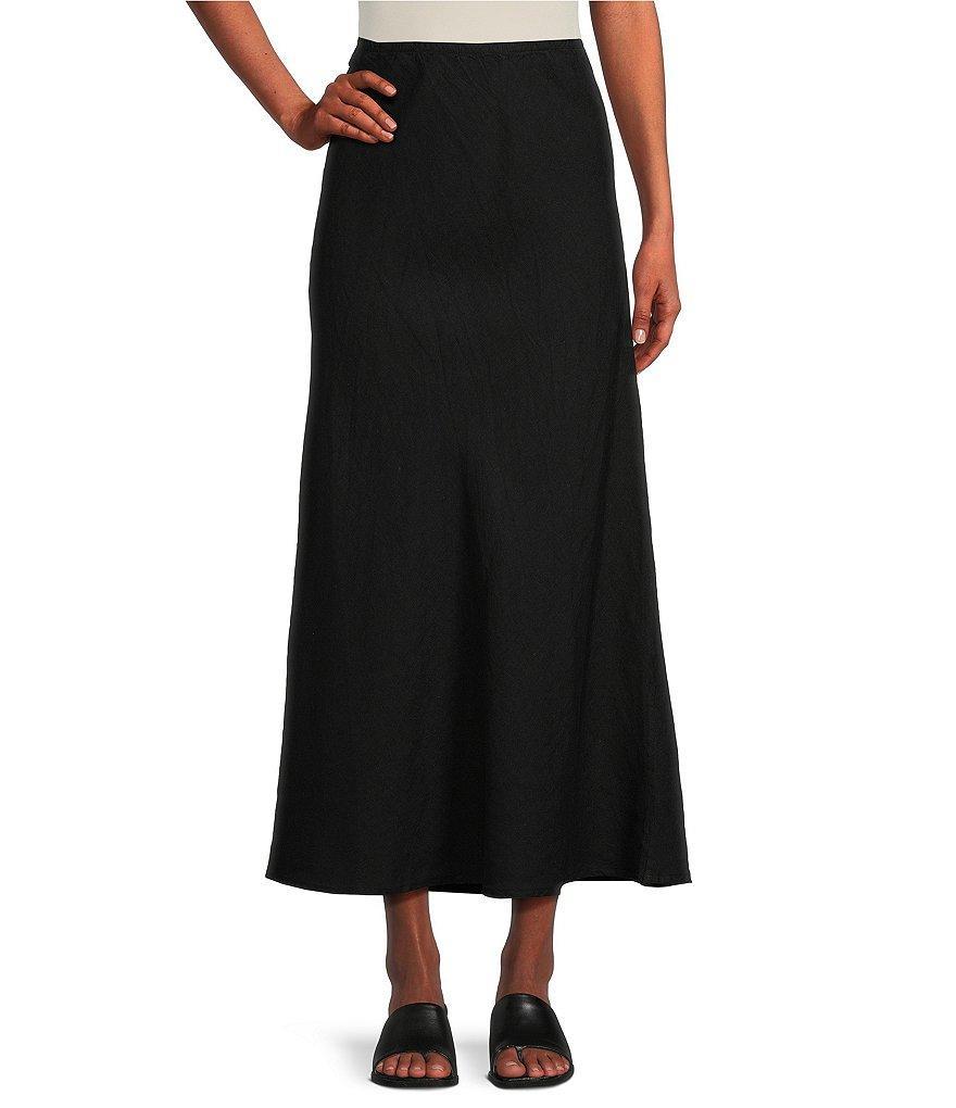 Bryn Walker Long Bias Elastic Waist Coordinating A-Line Pull-On Skirt Product Image