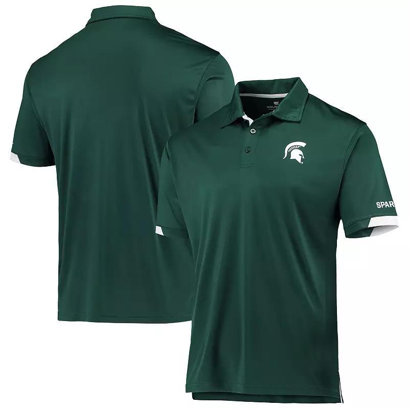 Mens Colosseum Michigan State Spartans Santry Lightweight Polo Product Image