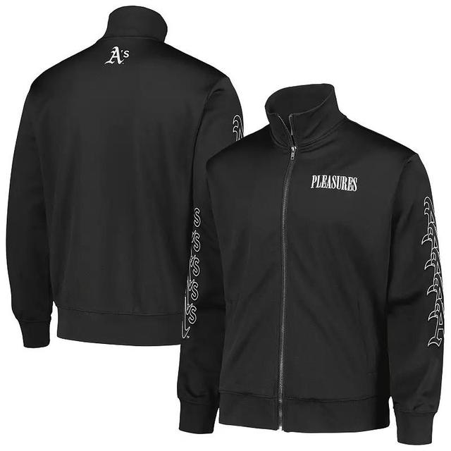 Mens Oakland Athletics Pitcher Full-Zip Track Jacket Product Image