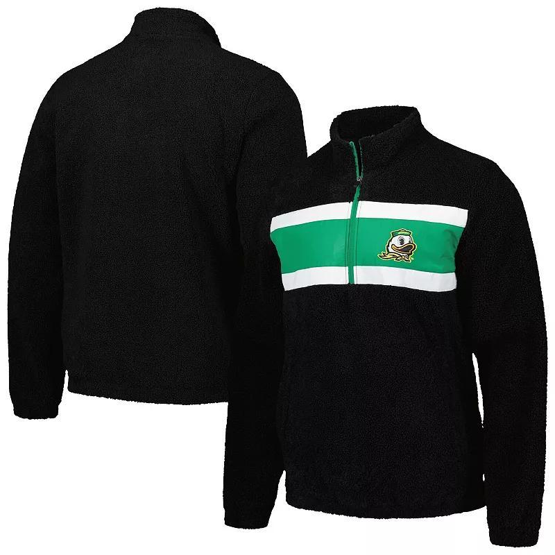 Mens G-III Sports by Carl Banks Oregon Ducks Pinch Runner Half-Zip Top Product Image