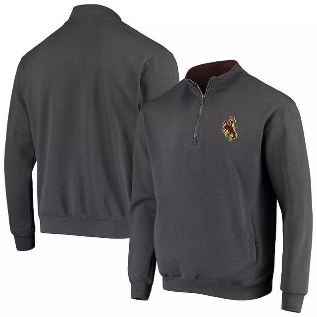 Mens Charcoal Wyoming Cowboys Tortugas Logo Quarter-Zip Jacket Product Image