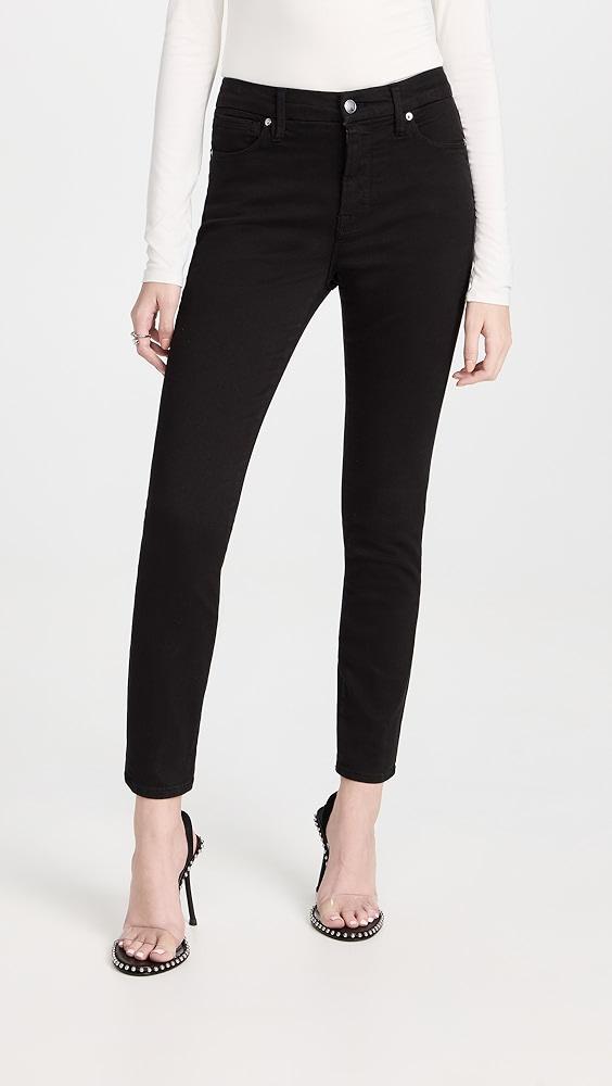 Good American Good Legs Crop Jeans | Shopbop Product Image