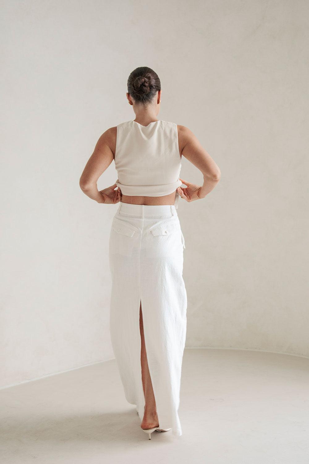 Mahli Skirt - White Product Image