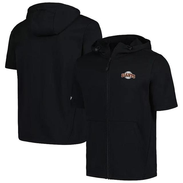 Mens Levelwear San Francisco Giants Recruit Short Sleeve Full-Zip Hoodie Product Image