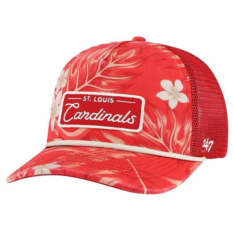 Mens 47 St. Louis Cardinals Tropicalia Trucker Hitch Adjustable Hat Product Image