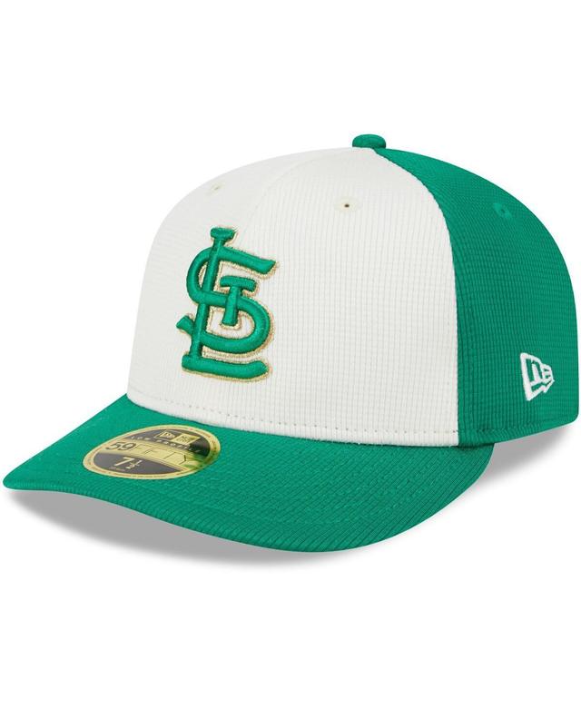 Mens New Era /Green St. Louis Cardinals 2024 St. Patricks Day Low Profile 59FIFTY Fitted Hat Product Image