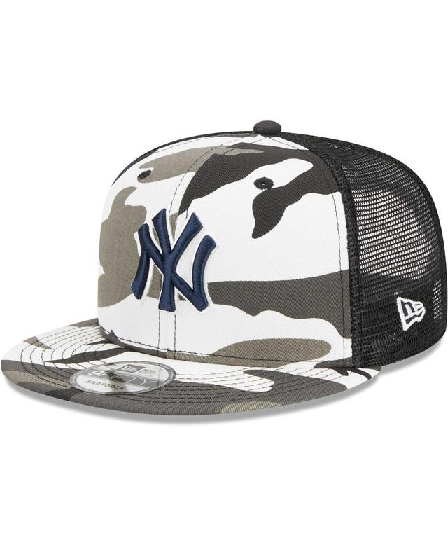 Mens New Era Camo New York Yankees Urban Camo Trucker 9FIFTY Snapback Hat Product Image