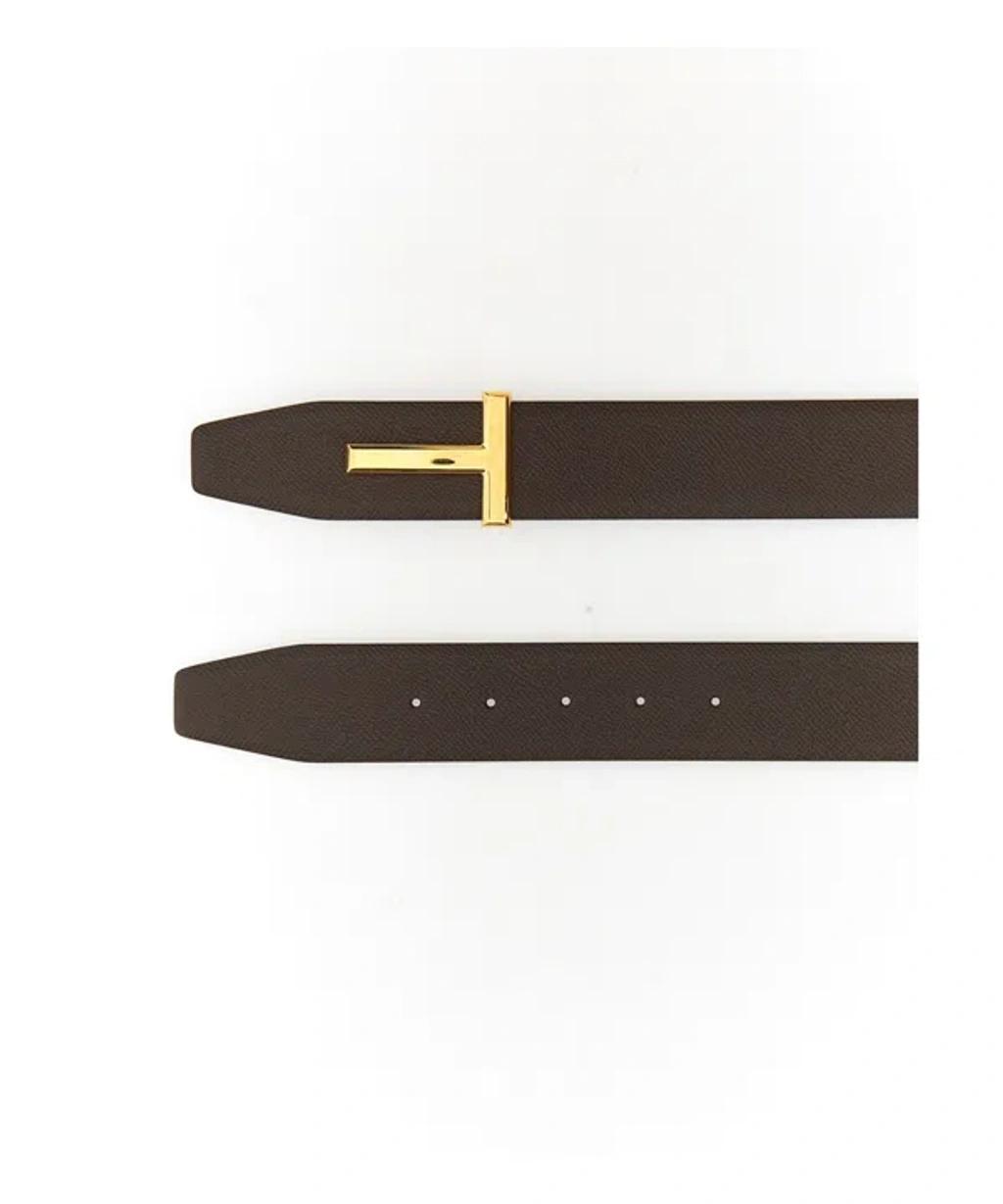 Reversible Belt In Brown Product Image