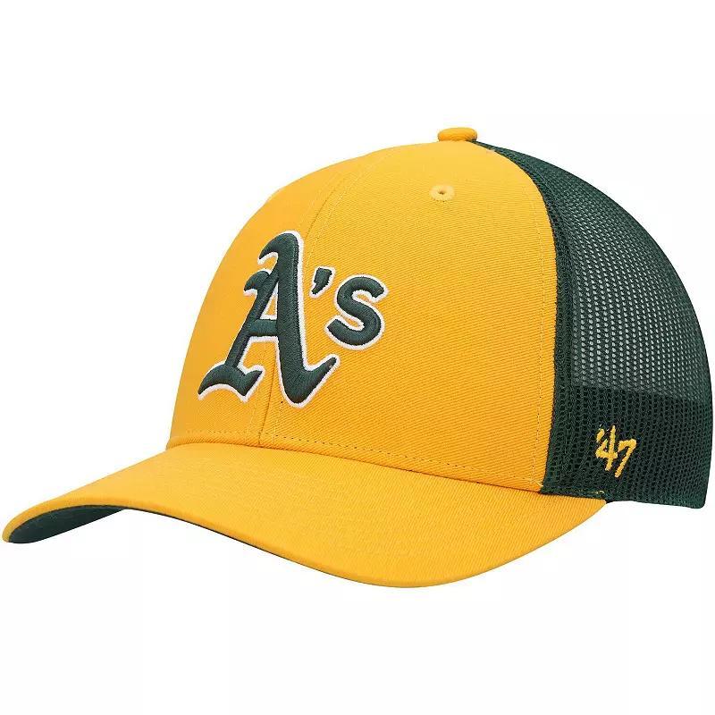 Mens 47 Oakland Athletics Secondary Trucker Snapback Hat Product Image