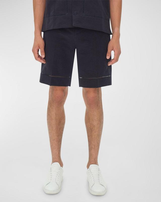 Mens Dean Linen Cotton Shorts Product Image