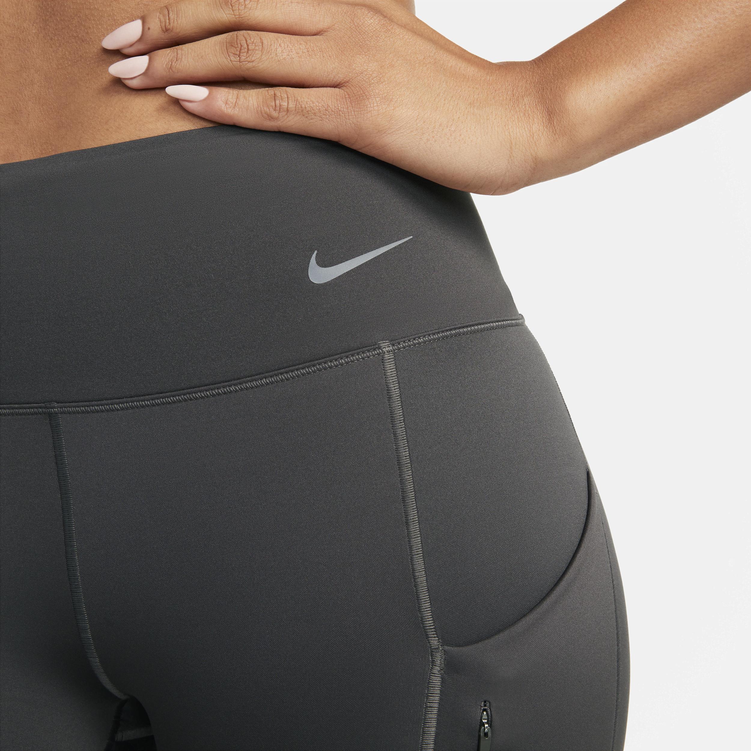 Nike Women's Go Firm-Support Mid-Rise Cropped Leggings with Pockets Product Image