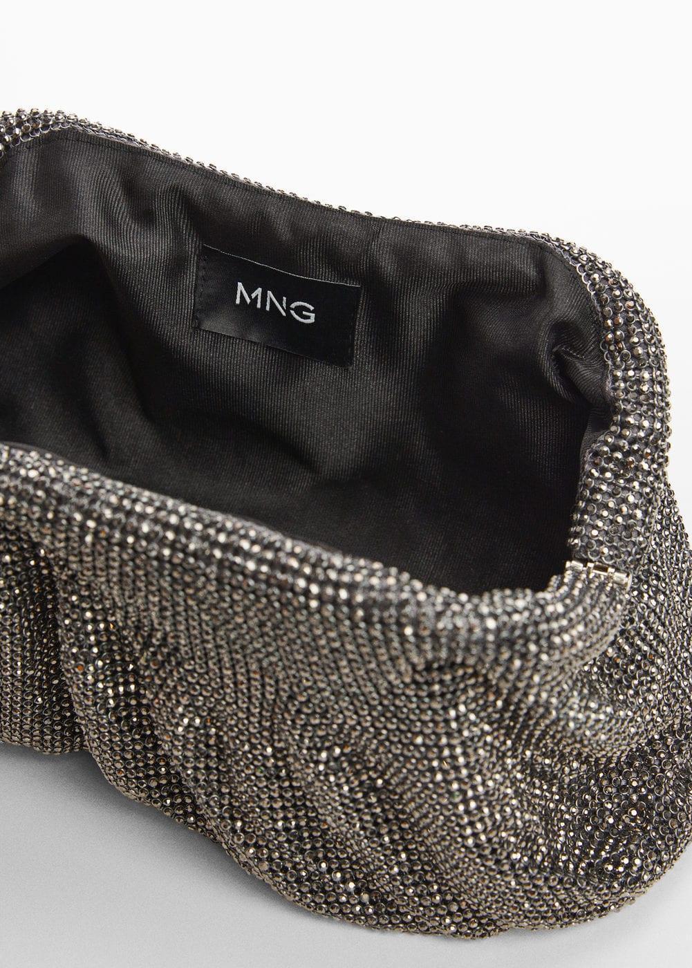 MANGO - Crystal clutch bag - One size - Women Product Image