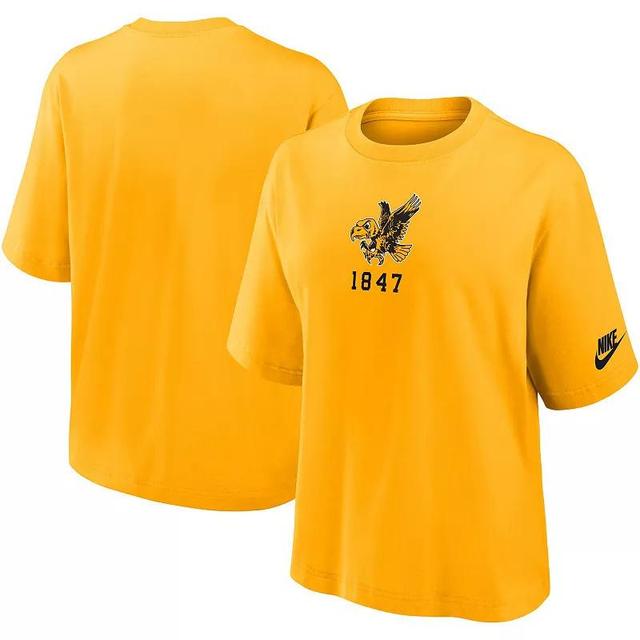 Womens Nike Iowa Hawkeyes Boxy Legacy Established T-Shirt Product Image