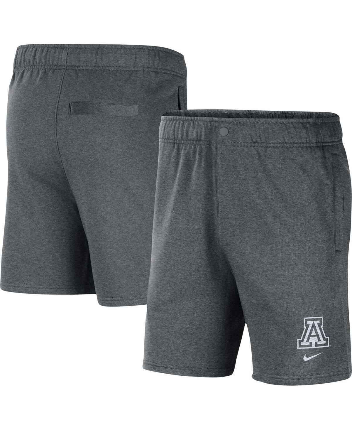 Mens Nike Gray Clemson Tigers Fleece Shorts Product Image