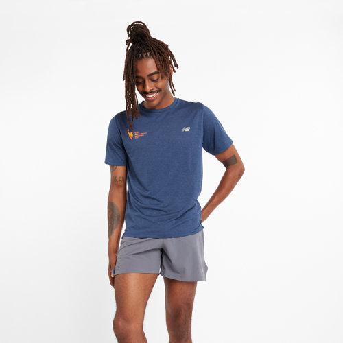 New Balance Men's NYC Marathon Athletics T-Shirt Product Image