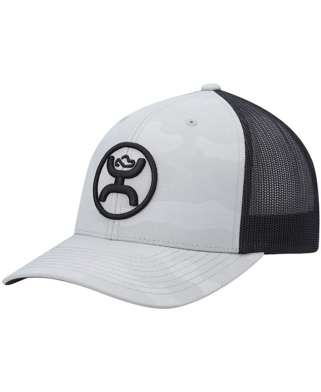 Mens Hooey Gray O-Classic Trucker Snapback Hat Product Image