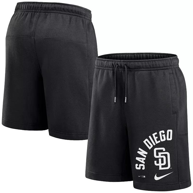 Mens Nike Black San Diego Padres Arched Kicker Shorts Product Image