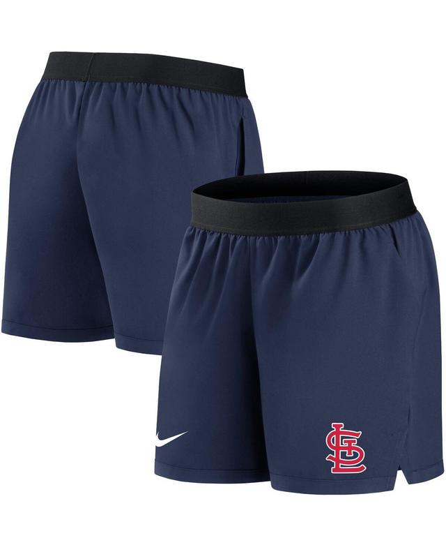 Womens Nike Navy St. Louis Cardinals Authentic Collection Flex Vent Max Performance Shorts Product Image