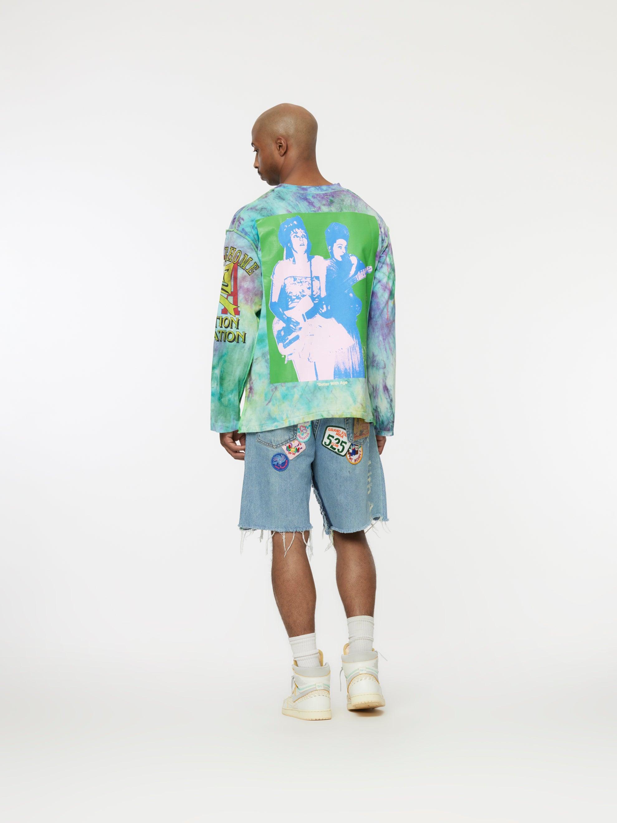 Encore Tie Dye Reversible L/S Tee Product Image