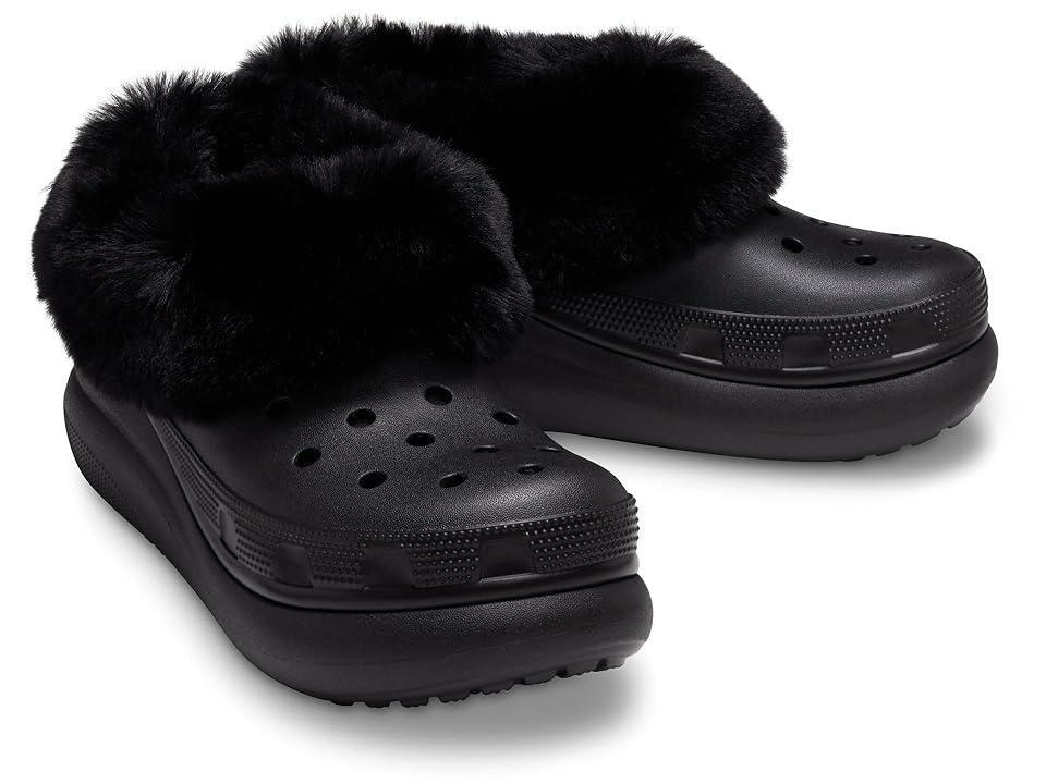 CROCS Classic Furever Crush Faux Shearling Lined Clog Product Image