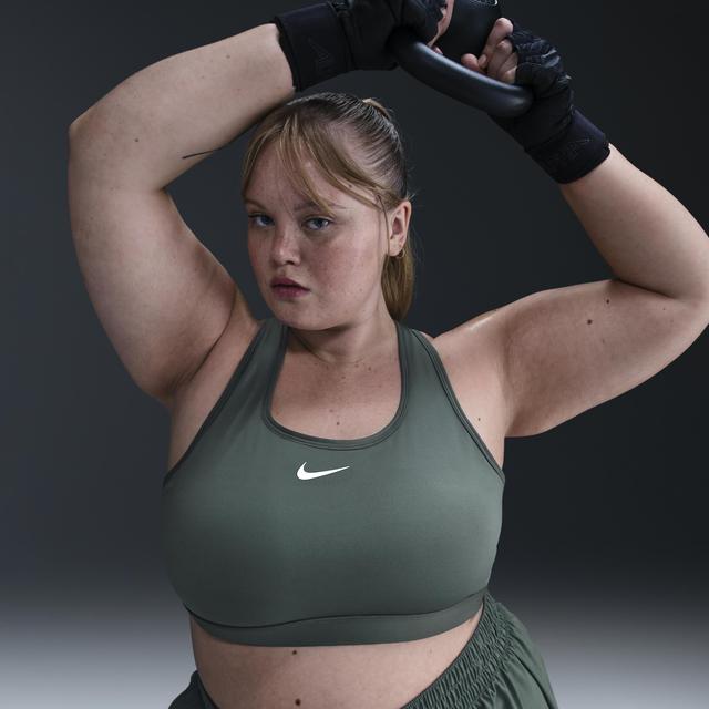 Nike Womens Swoosh Medium Support Padded Sports Bra (Plus Size) Product Image