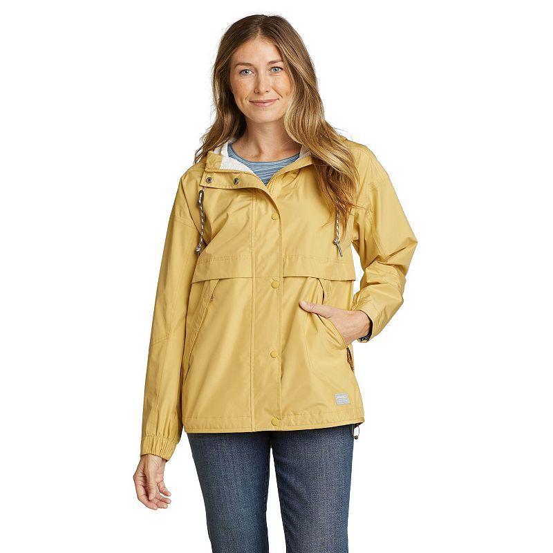 Womens Eddie Bauer RainPac Jacket Lt Yellow Product Image