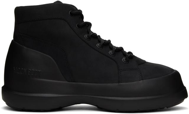 Black Luna Trek Mid Nubuck Boots Product Image