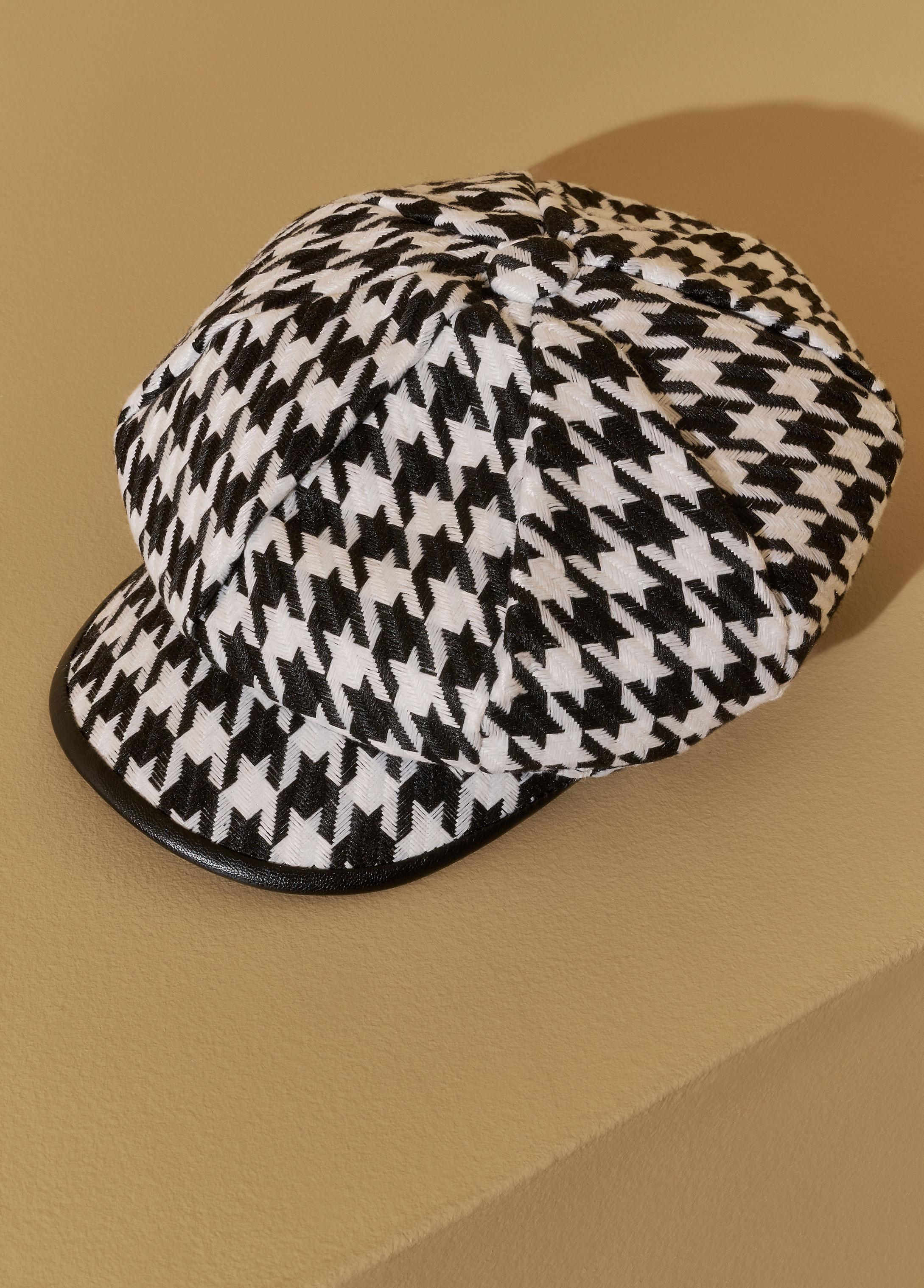 Houndstooth Cabbie Hat Product Image