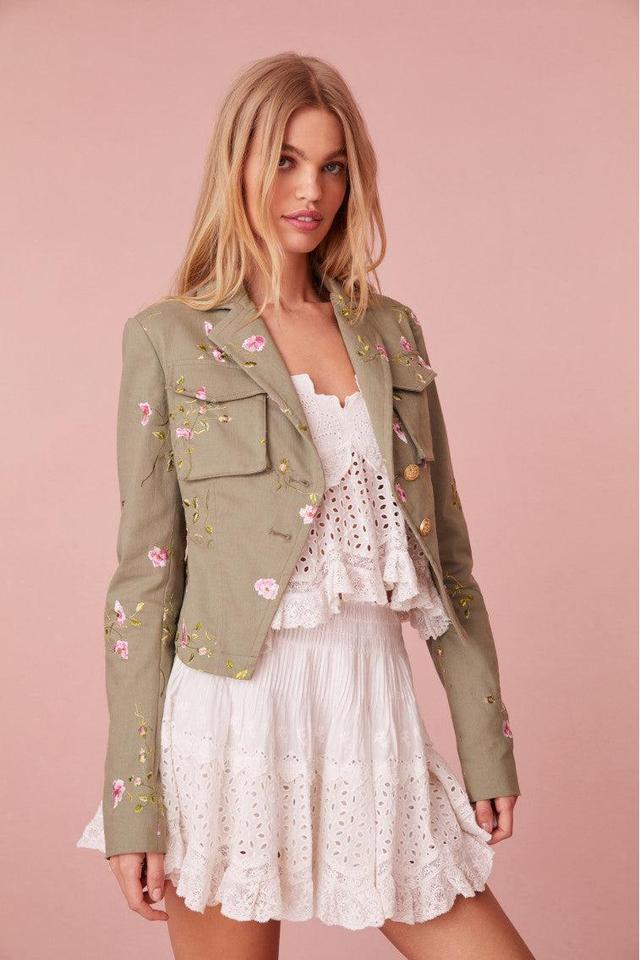 Dolisa Embroidered Military Jacket Product Image