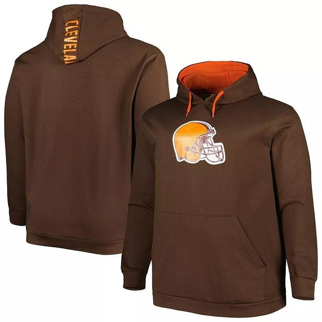 Mens Cleveland s Big & Tall Logo Pullover Hoodie Product Image