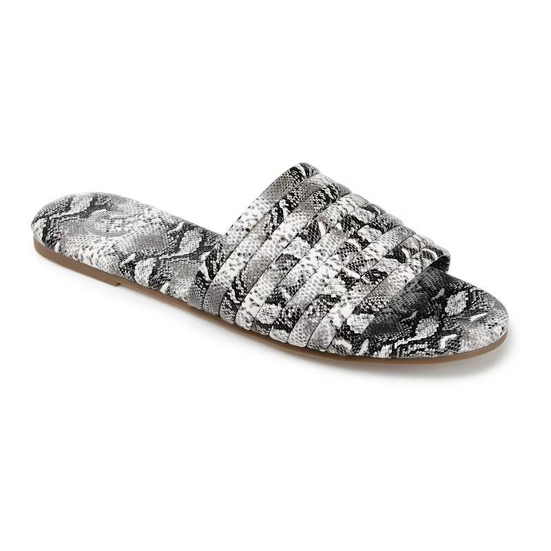 Journee Collection Marisol Womens Slide Sandals Product Image